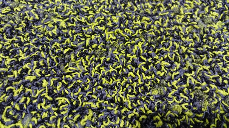 Interface Sherbet Fizz / Bouclée / 50 cm x 50 cm / Vert