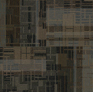 Interface Yuton 103 / Bouclée / 50 cm x 50 cm / Marron