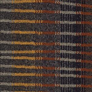 Interface On Safari - Mali / Bouclée / 50 cm x 50 cm / Marron