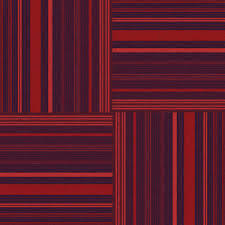 Interface Made to Measure / Bouclée / 50 cm x 50 cm / Rouge