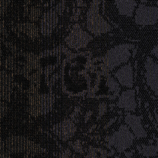 Interface Creta / Bouclée / 50 cm x 50 cm / Noir