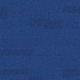 Interface Duet / Bouclée / 50 cm x 50 cm / Bleu