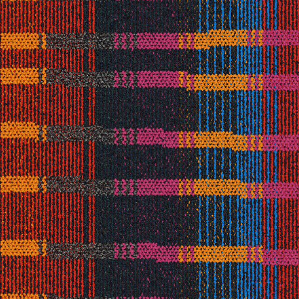 Interface Latin Fever - Manta / Bouclée / 50 cm x 50 cm / Marron