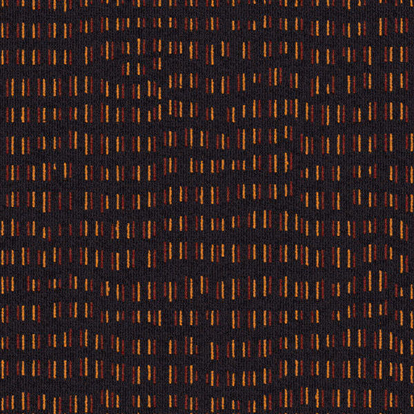 Interface Tribal Rhythms / Bouclée / 50 cm x 50 cm / Marron