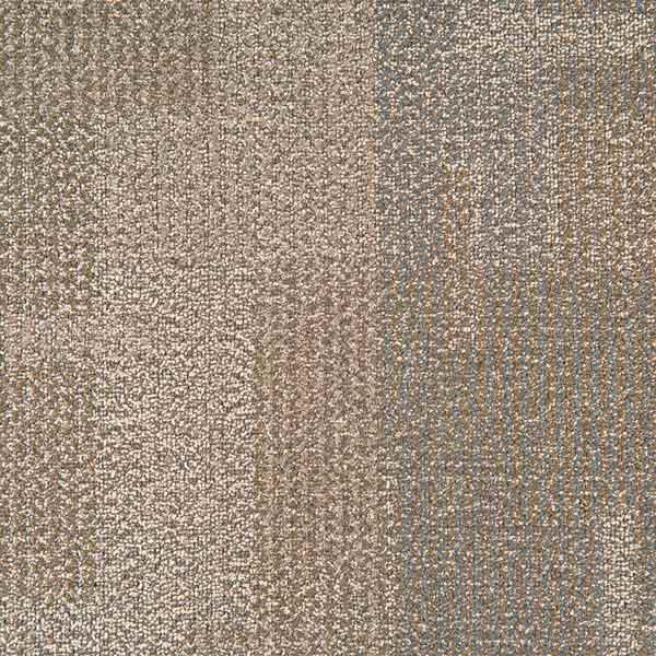 Interface Entropy II / Bouclée / 50 cm x 50 cm / Marron