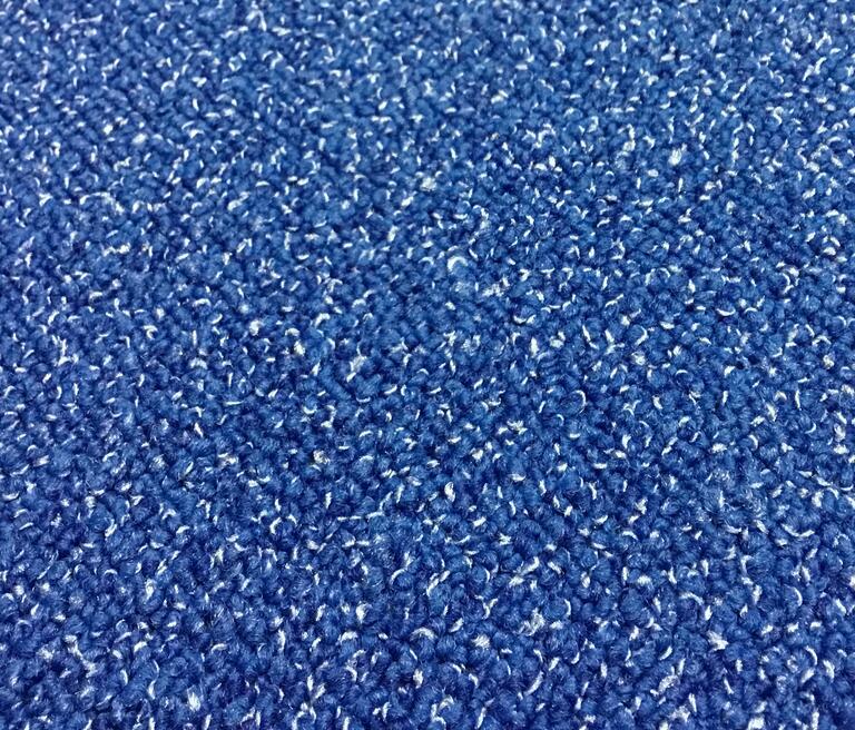 Interface Touch & Tones 101 / Bouclée / 50 cm x 50 cm / Bleu