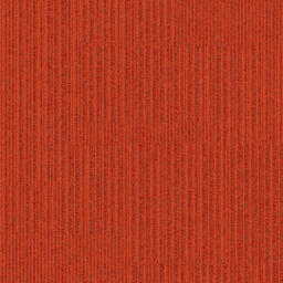 Interface Equilibrium / Bouclée / 50 cm x 50 cm / Orange