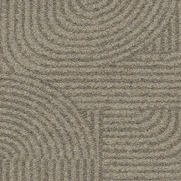 Interface Step This Way / Bouclée / 50 cm x 50 cm / Marron, Beige