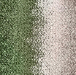 Interface Connected Ethos Sone / Bouclée / 50 cm x 50 cm / Vert, Beige