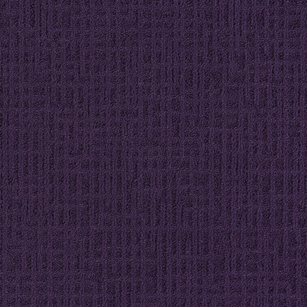 Interface Monochrome / Bouclée / 50 cm x 50 cm / Violet