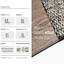 Interface LVT Northern Grain Planks PVC / PVC/LVT / 25 cm x 100 cm / Marron, Beige / 3