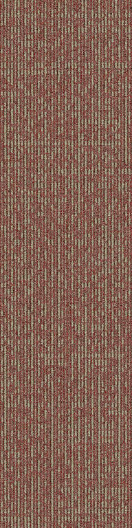 Interface Embodied Beauty / Bouclée / 25 cm x 100 cm / Rouge, Orange