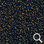 Interface Touch & Tones 101 Second Choice / Bouclée / 50 cm x 50 cm / Bleu, Orange / 3