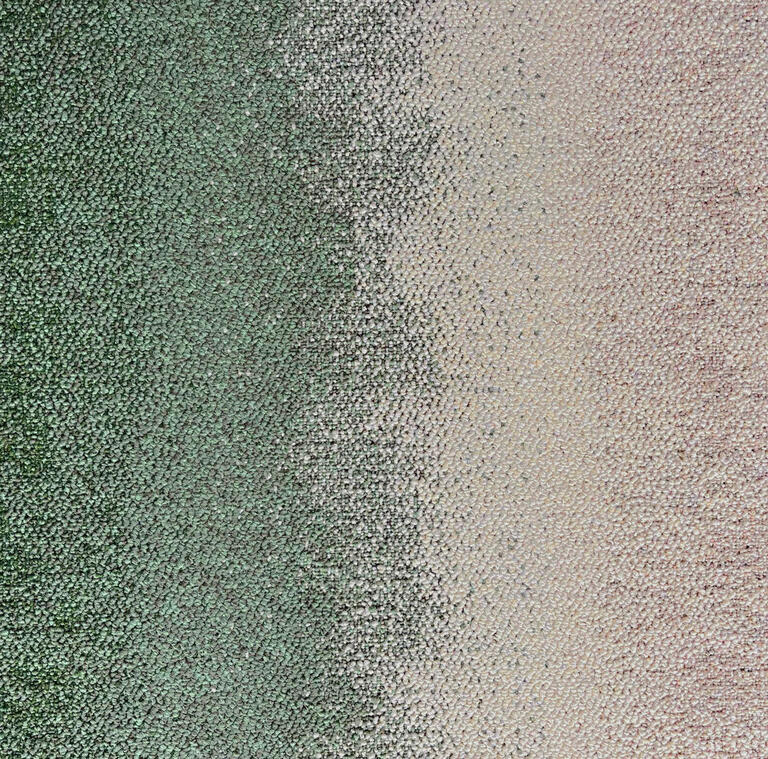 Interface Connected Ethos CE200 / Bouclée / 50 cm x 50 cm / Vert, Beige