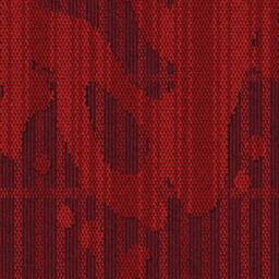 Interface Mellopolis / Bouclée / 50 cm x 50 cm / Marron