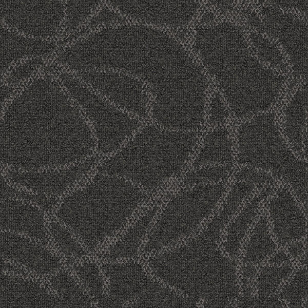 Interface Scribble / Bouclée / 50 cm x 50 cm / Marron
