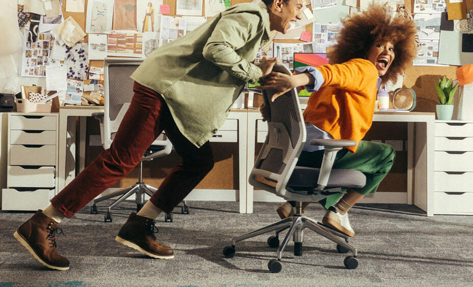 Bureau dalles de moquette / 