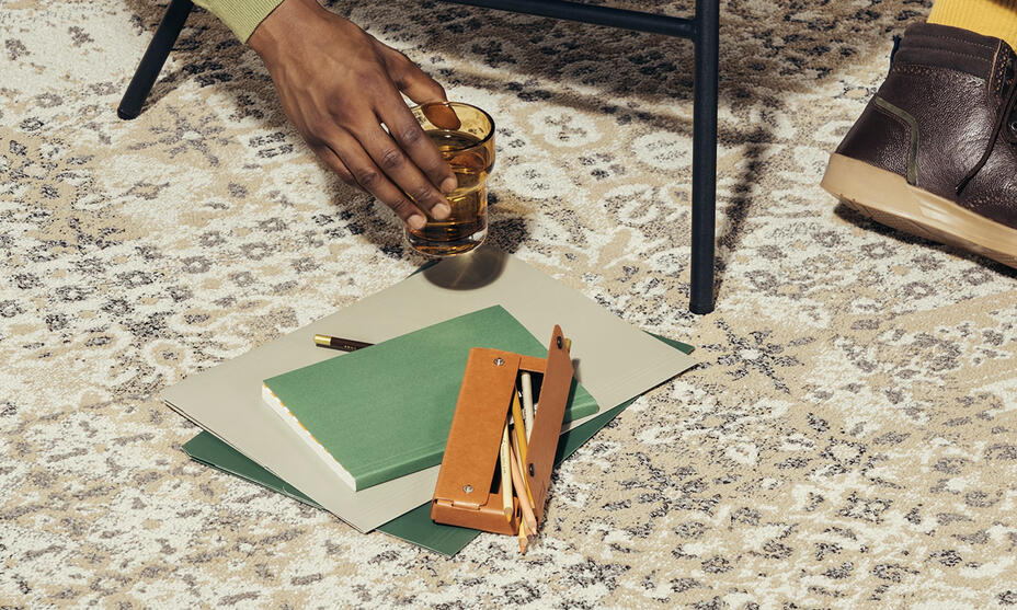 Dalles de moquette isolation supplémentaire / 