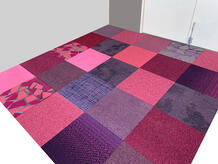 La couleur le plus récent de la collection Heuga & Interface Shuffle It, Shades of Pink & Purple Vous pouvez commander en ligne. Nous faisons un bon mélange pour vous.